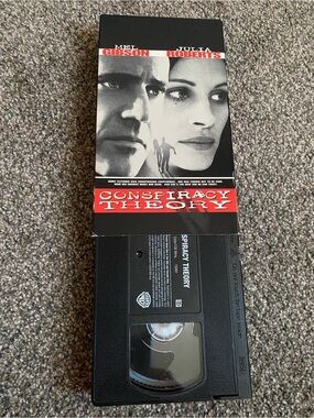 Warner Bros. Conspiracy Theory VHS - Black, Red, White